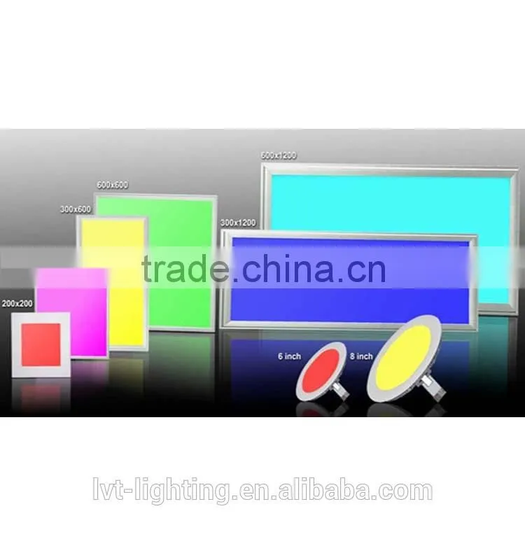 shenzhen high quality 300*600 60w rgb led light panel CE listed