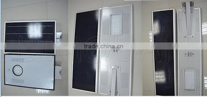 8W portable pole solar street light