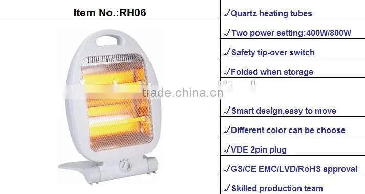 quartz haeter with fan