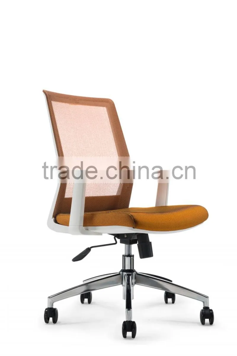 2016 Cheap price mesh fabric for chair many color optional nylon five star base fixed armrest