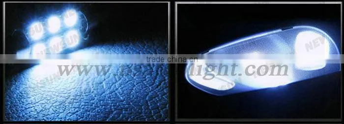 41MM 9SMD 5050 car interior led festoon dome light quality warranty blue/red/white/yellow/green festoon dome lighting
