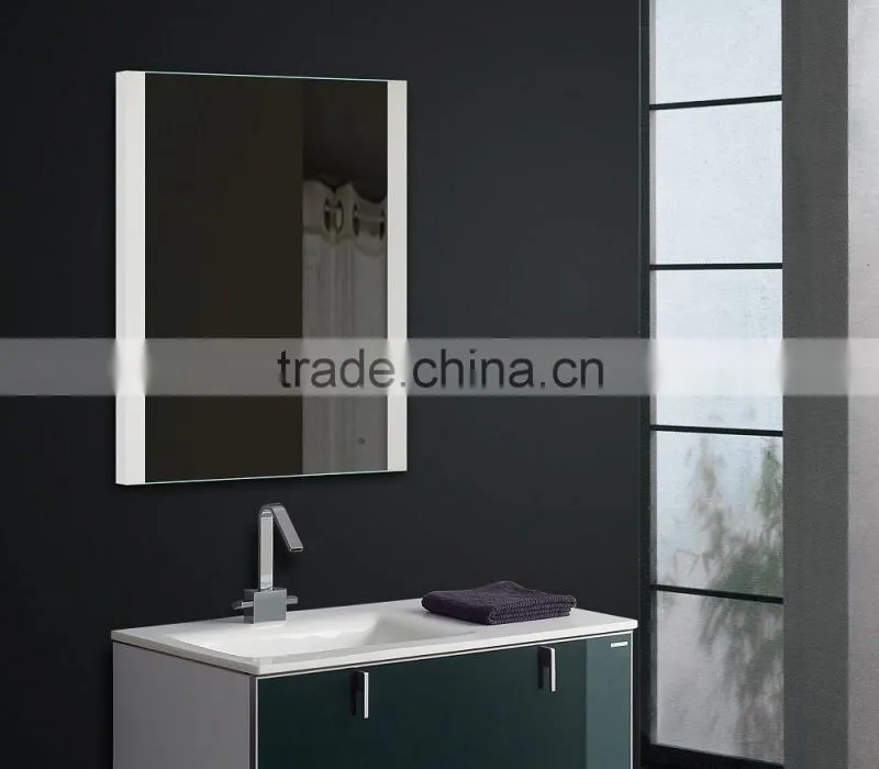 LED Light Backlit Bathroom Mirror With Heating Pad,hotel LED light bathroom mirror,illuminated frameless mirror