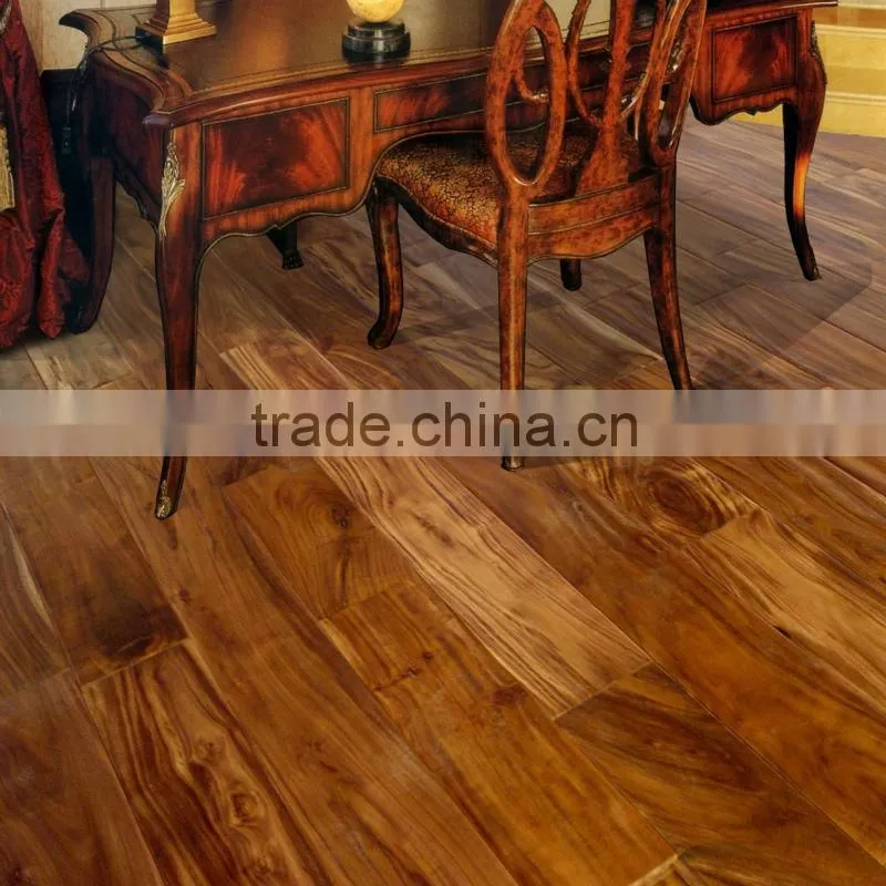 Urban Random Width Black Walnut Antique Handscraped ABCD Grade Engineered wood flooring