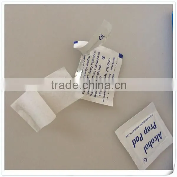 2ply medical sterile non woven alcohol prep pad