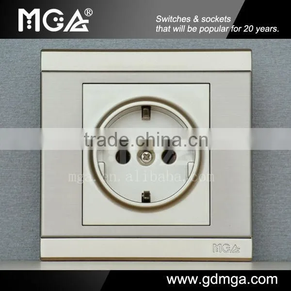 schuko socket & wall mounted power outlet socket