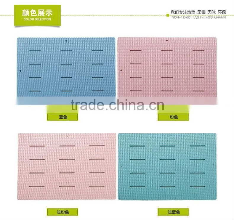 big size eva bath mat used in the bathroom