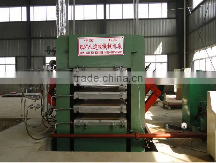Molded door Hot Press machine/hydraulic hot press machine for doors