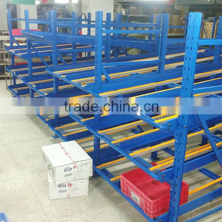 Carton flow rack/fluent racking warehouse storage system