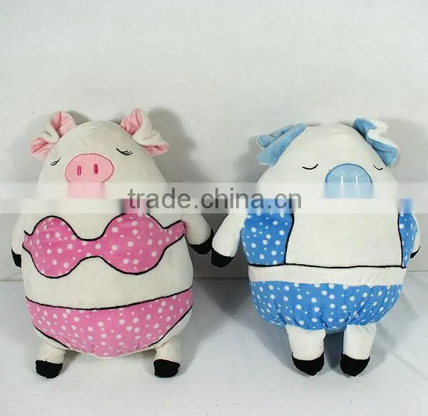 Plush baby pillows