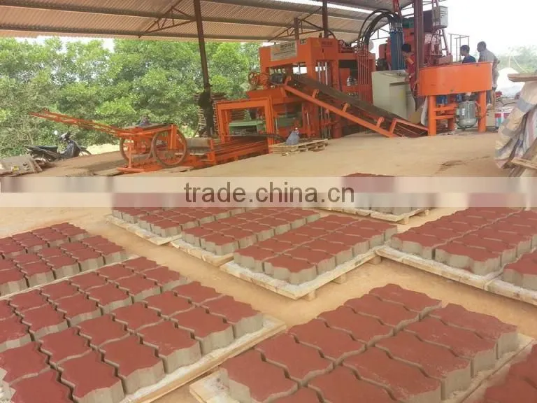 Alibaba machine suppliers. Shenta QTY8-15 automatic hydraulic interlock brick making machine
