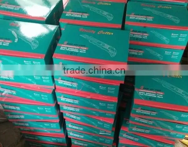 High quality,propular and hot sell utility knife with scaling