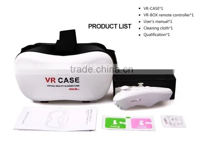 Alibaba Express Factory Price Virtual Reality 3D Glasses VR Box Cases For iPhone 6 4.7/5.5