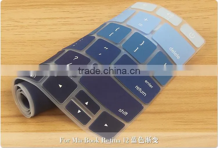 Hot for macbook pro keyboard cover silicone keyboard protective skin cover case
