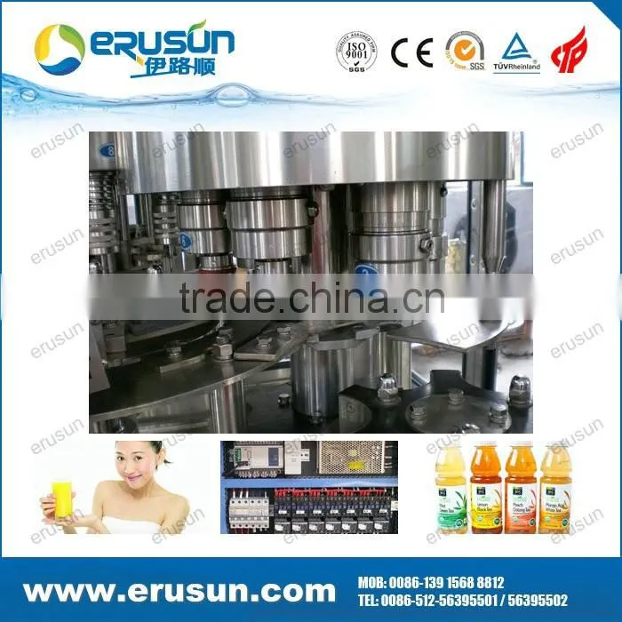 Complete beverage filling machine / fruit juice production line