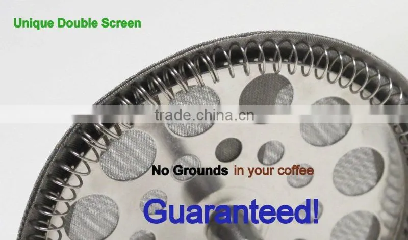 34 Ounces mr coffee french press 600ml with stainless steel filter