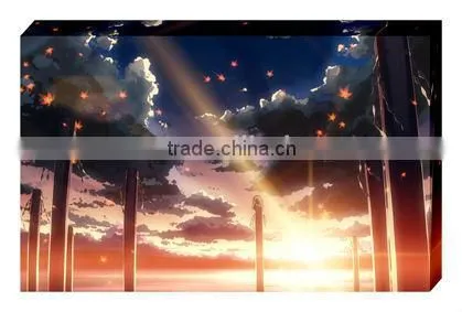 HOT! Colorful Shunzhang Customize photo canvas print