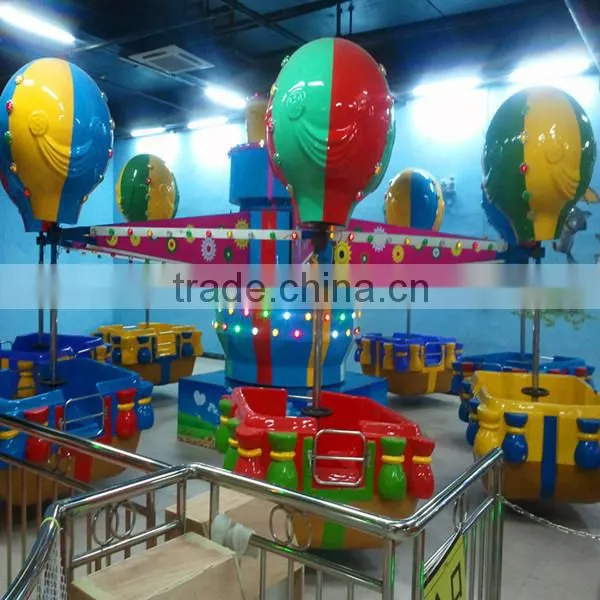Outdoor Amusement park rotary and swing rides Samba balloon funfair equipment for kids