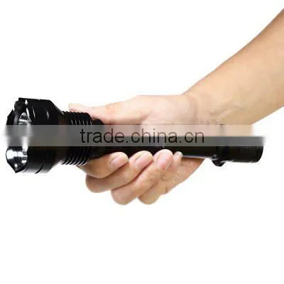 led aluminum flashlight 3000 lumens reinforced