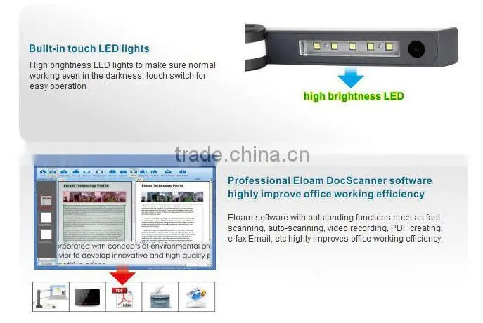 2013 fastest selling products portable document scanner and oem service offered