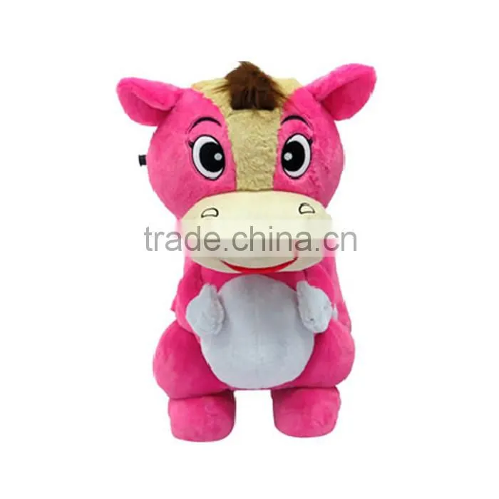 Cool kids happy electric riding car toy walking animal for outdoor activity