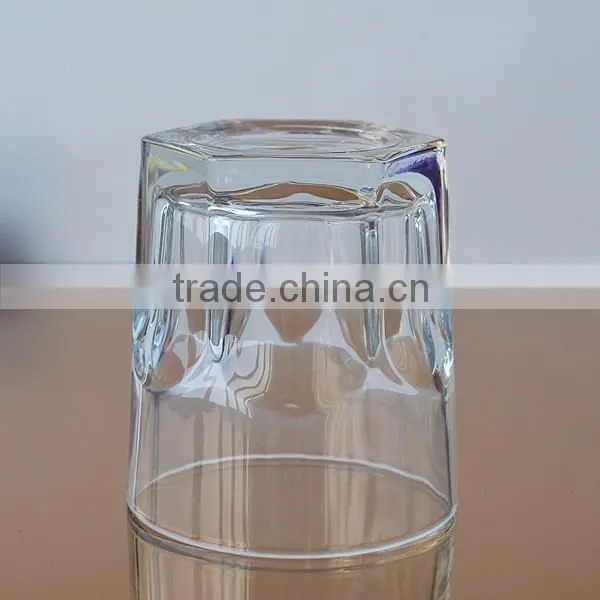 Long term supply whiskey glass cup with round mouth