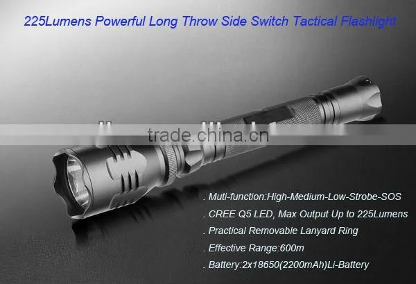 Aluminum Alloy high brightness cree led torch