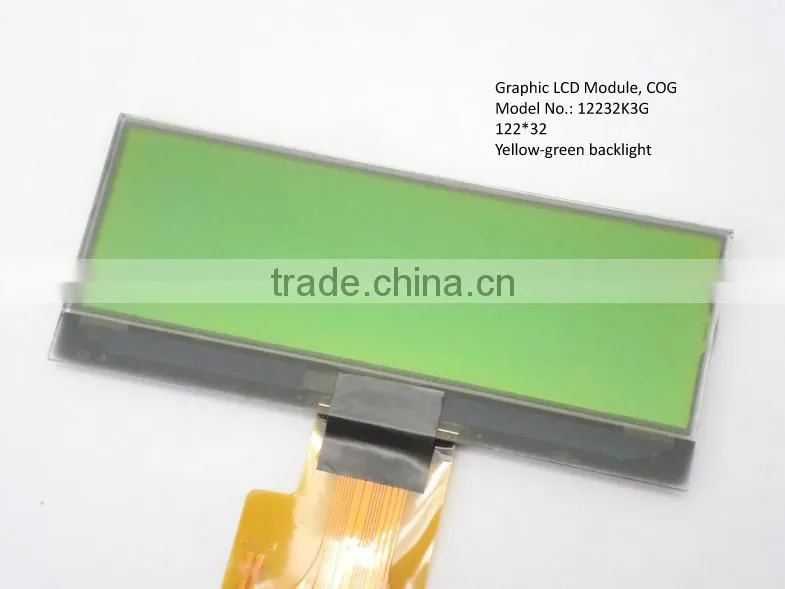 FSTN or STN type 122x32 graphic lcd module