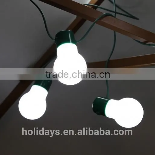 6M White Solar Party Festoon LED Light Bulb