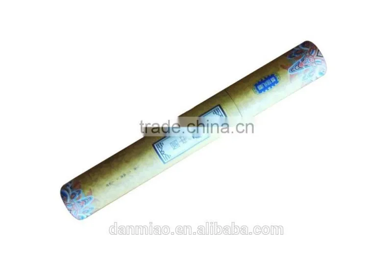 long round paper tube for Clligraphy& drawing works
