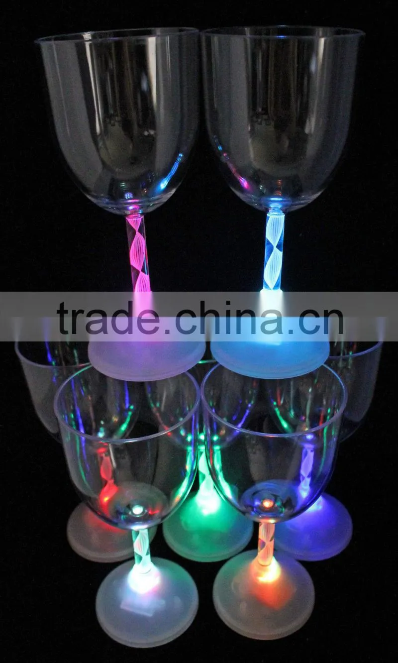 led high quality flashing cup and led light cup glasses