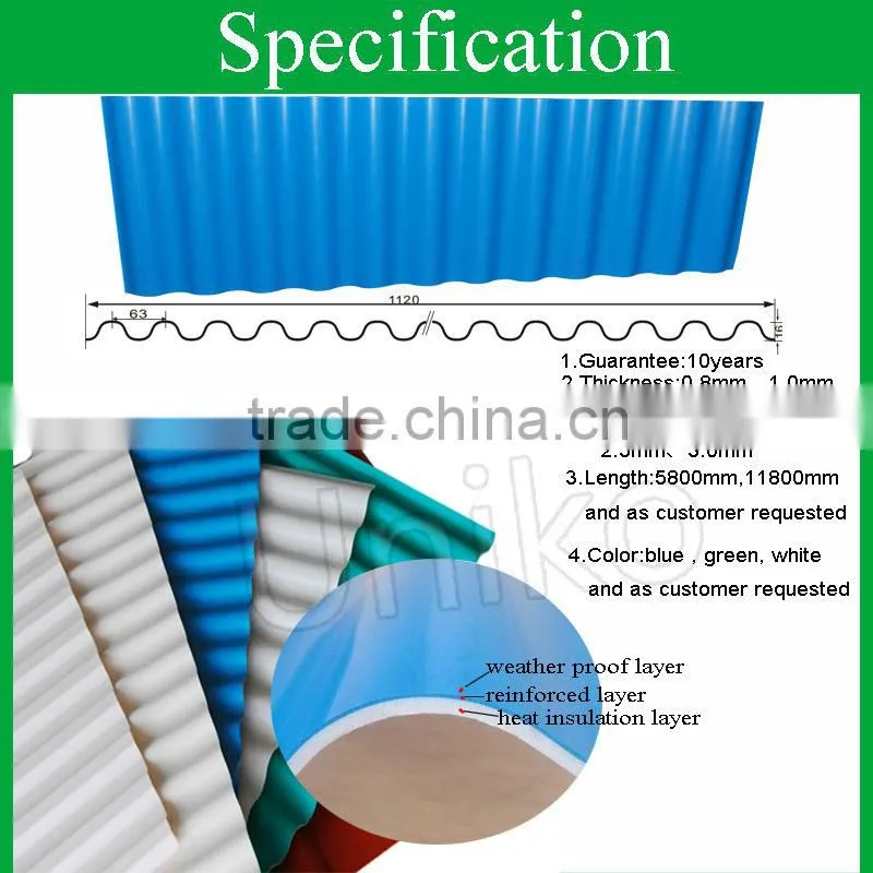 antique composite translucent corrugated plastic pvc roofing sheets