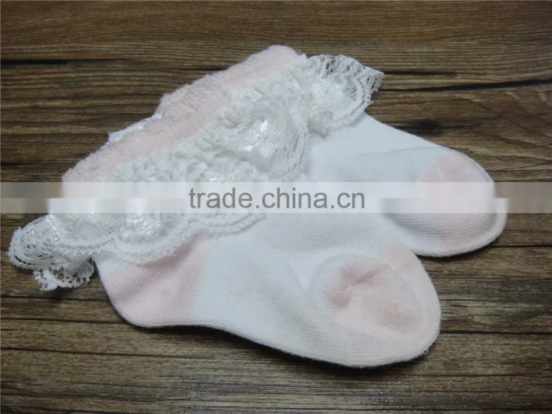 cute design healthy warmer cotton crochet infant dress socks