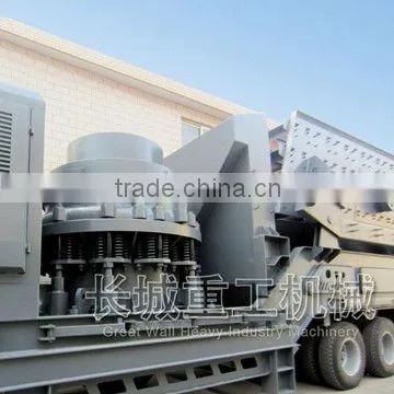 High Quality Portable Cone Crusher Plant with ISO CE Certificate