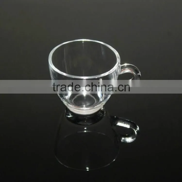 Glass cups with saucer tea cups Glass coffee cup with saucer