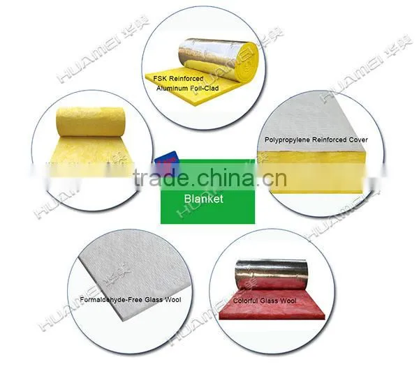 Hydrophobic Glass Wool Blanket