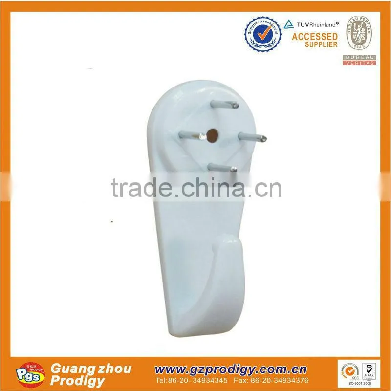 small decorative screw concrete wall hooks