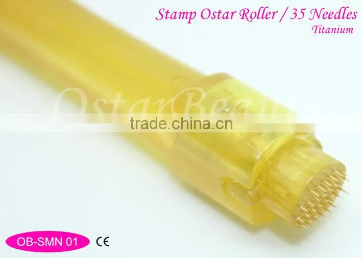 (2015 Ostar Factory) 35 needles derma stamp eye roller for skin care OB-SMN 01