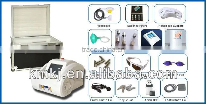 2017 professional face pigmentation removal machine(CE/ISO/TUV)