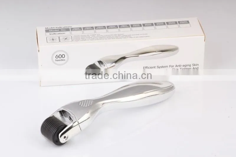 3 in 1 microneedles derma roller for hair loss treatment