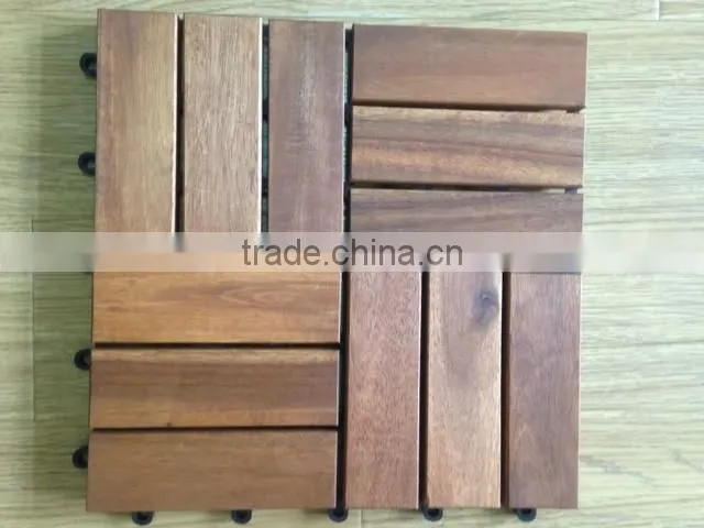 Wood decking/Interlocking outdoor deck tiles , Wood garden deck tiles, Garden tiles