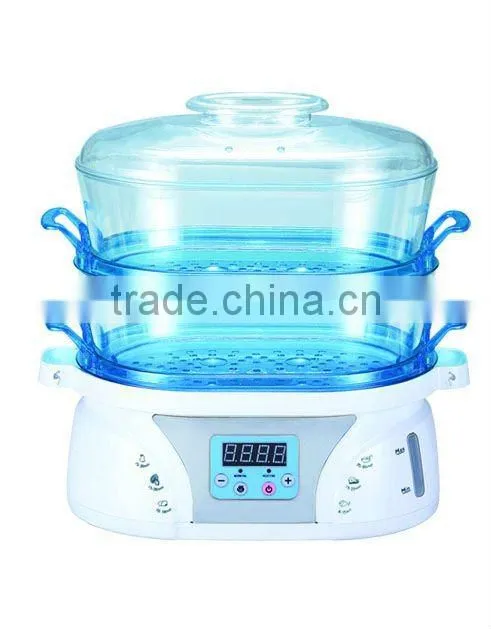 keep warm plastic electric food steamer steam cooker