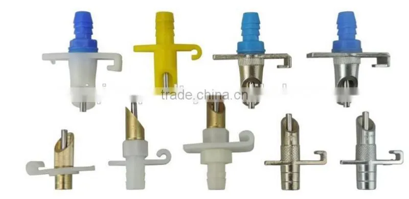 Wholesale Automatic PP&Stainless Steel Rabbit nipple drinker Waterer for Poultry Drinking