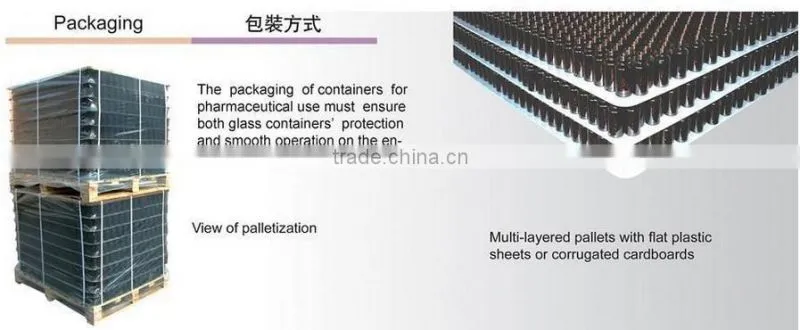wholesale 20ml glass vials tubular vial for injection