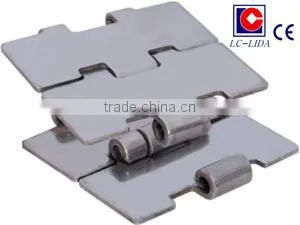 steel hinge type flattop conveyor chains series