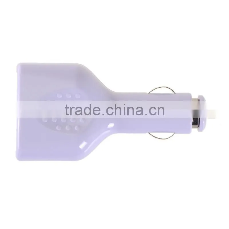 New design DC 5V 2.1V 4 Port USB Car Charger Power Adapter for Tablet iPad iPhone iPod