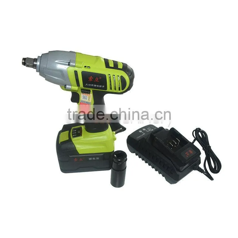 Li-ion battery impact wrench, electric impact wrench cordless wrench