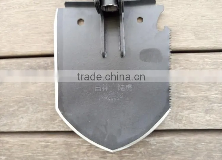 Multi-purpose emergency outdoor gorge folding shovels as hand tools