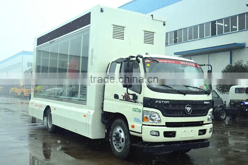 Foton Aumark 3 Led Screens Lift Led Advertising Truck