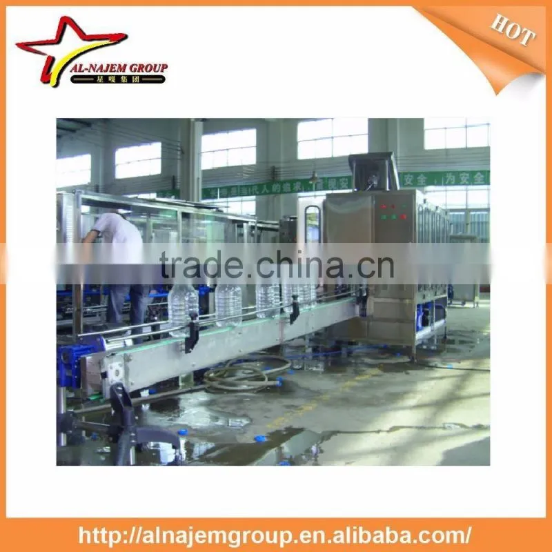 Automatic 5 liter Bottle Washing Filling Capping Machine