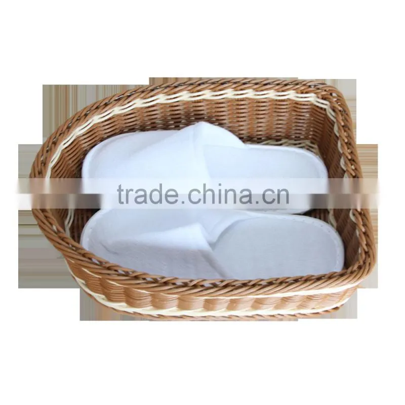 Good quality home and hotel custom hand woven rattan baskets
